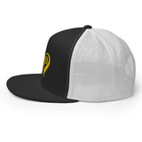 Gold L.U.V.V. logo Trucker Cap